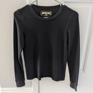 American Eagle Long Sleeve Waffle Tee